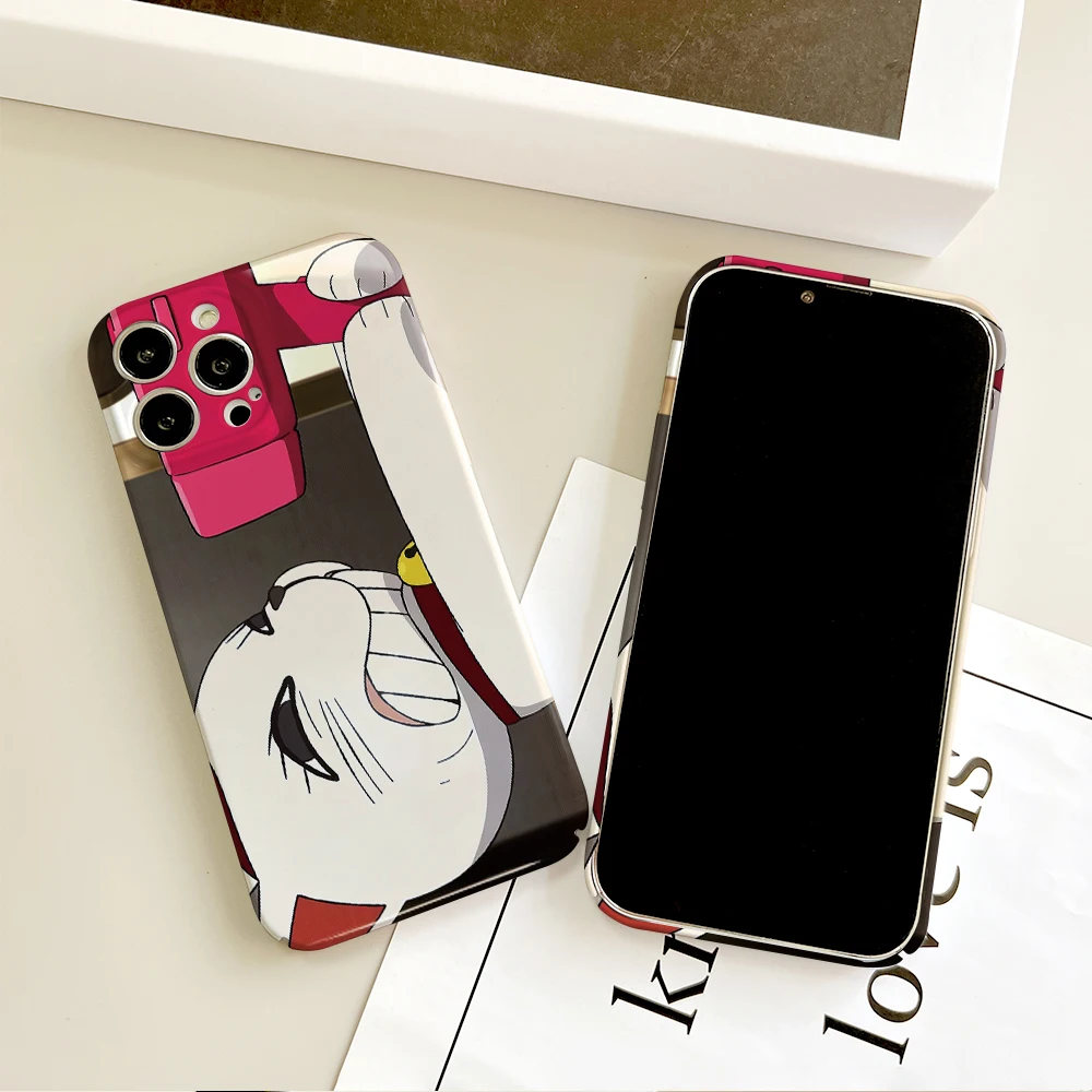 Фото Чехол для телефона ANIME d-Dandadan t-turbo baba Granny для iPhone 16, 15, 14, 13, 12, 11 Plus Pro Max Mini Glossy HD Hard Cover Film Shell №2