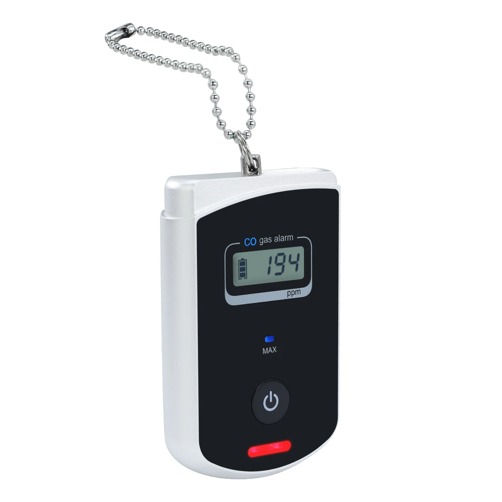 Мини-детектор газа портативный цифровой измеритель углекислого с клипсой со