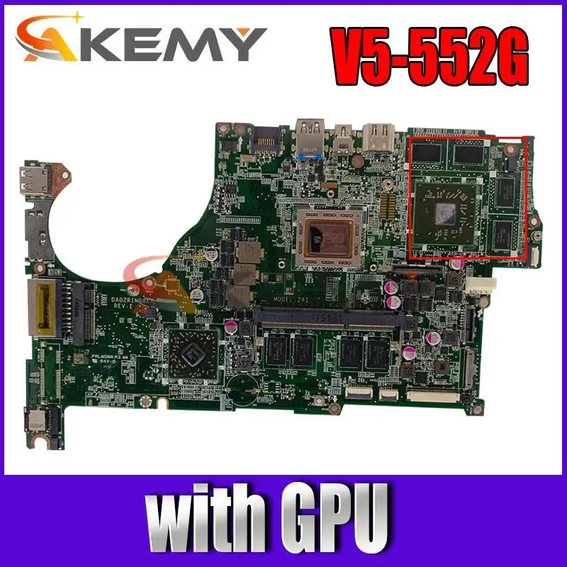 

NBMCU11001 DA0ZRIMB8E0 NB.MCU11.001 For ACER Aspire V5-552G laptop motherboard