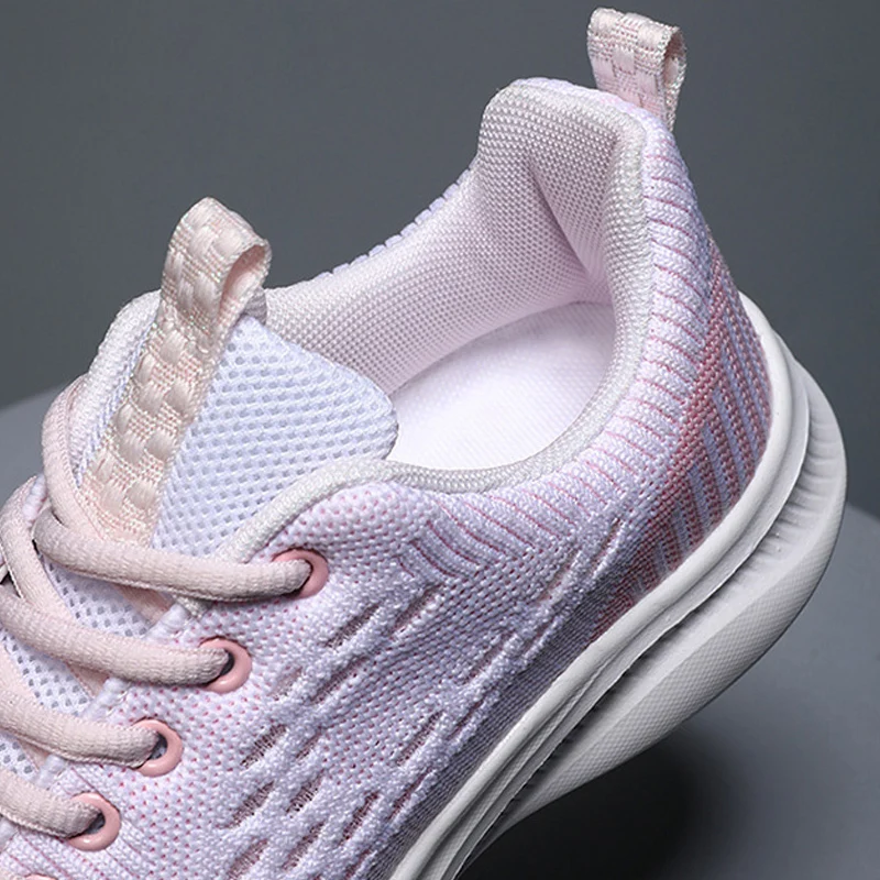 Xiaomi SALUDAS Shoes for Women Sneakers Mesh Breathable Casual Female Shoes Light Lace-up Summer Running Shoes Women Sneakers