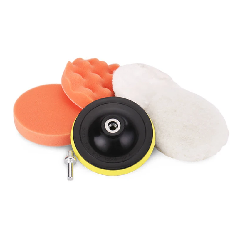 Автомобильный полировальный диск самоклеящаяся Губка для полировки 11/7/6/5