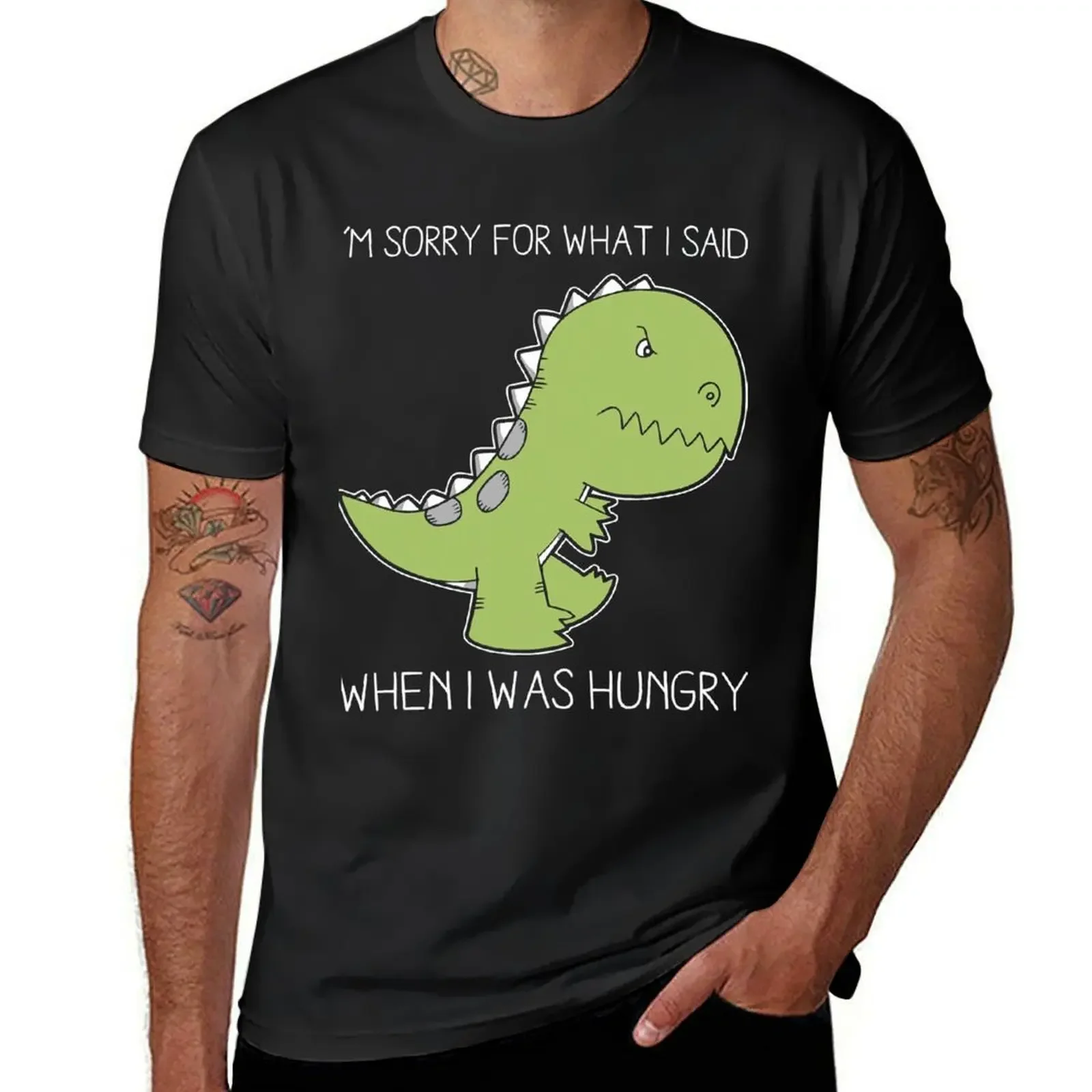 Извините за то что я сказал когда голодалась футболка оверсайз аниме черные