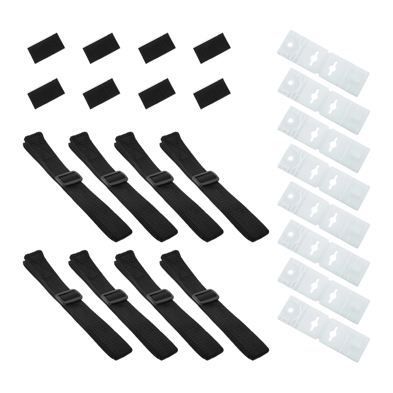 24pcs/8sets Swimming Pool Cover Roller Attachment Straps Uni