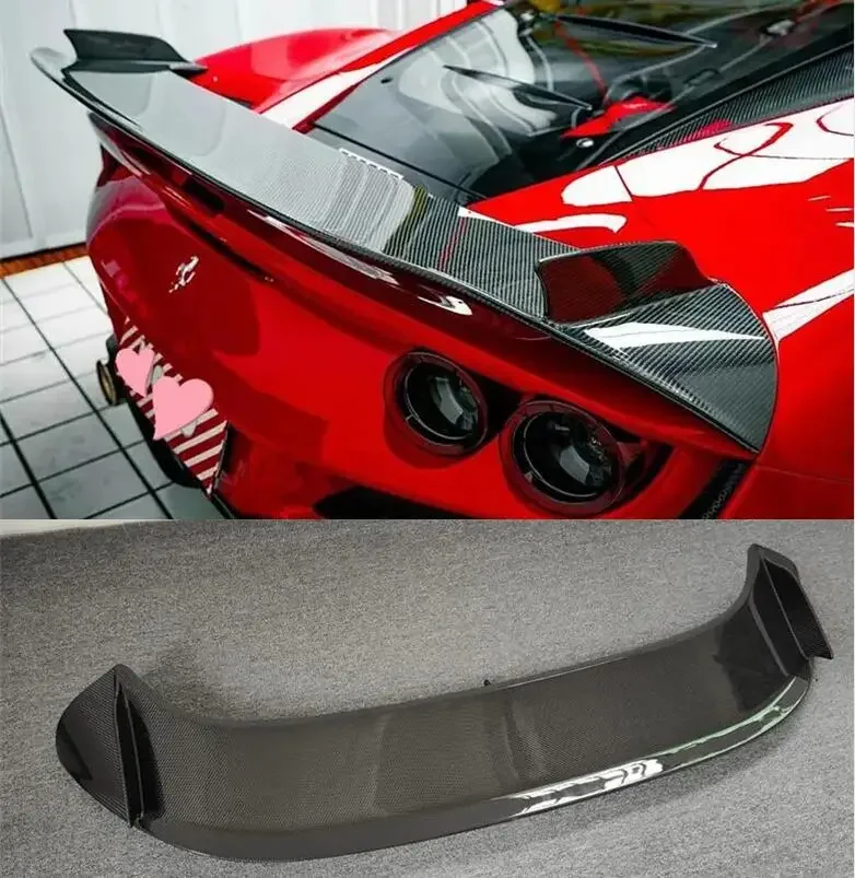 Заднее крыло из углеродного волокна багажник с раскладывающимся спойлером для