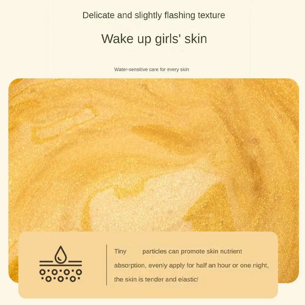 Золотая маска с пептидами ретинола и змеи для разрыва полоской лифтинга