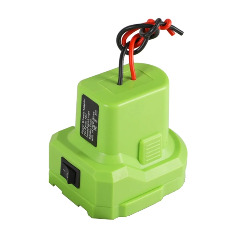 

Power Wheels Adaptor For Ryobi 18V Lithium Ni-MH Battery Dock Power Connector 14 AWG DIY Adapter Tools P108 P107 P102