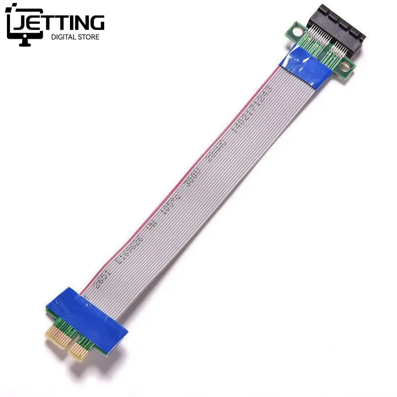 

New arrive PCI Express Flex Relocate Cable PCI-E 1X to 1x Slot Riser Card Extender Extension Ribbon for Bitcoin Miner