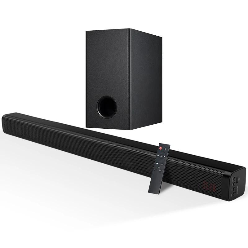 

Museeq Wholesale Home Audio Sound Bar TV soundbar with Subwoofer Active Speaker Wireless Multimedia Home Theatre System