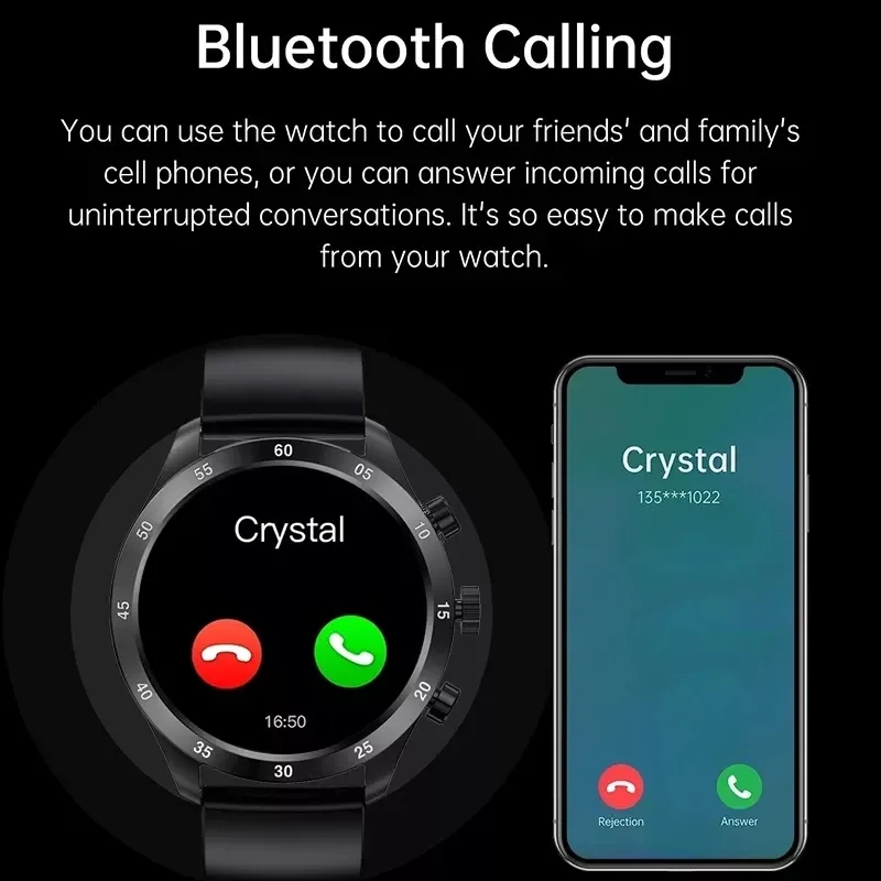 

2022 New Full Touch Screen Smart Watch Men Bluetooth Call Sport Multifunction Smartwatch Heart Rate Blood Pressure Monitor Watch