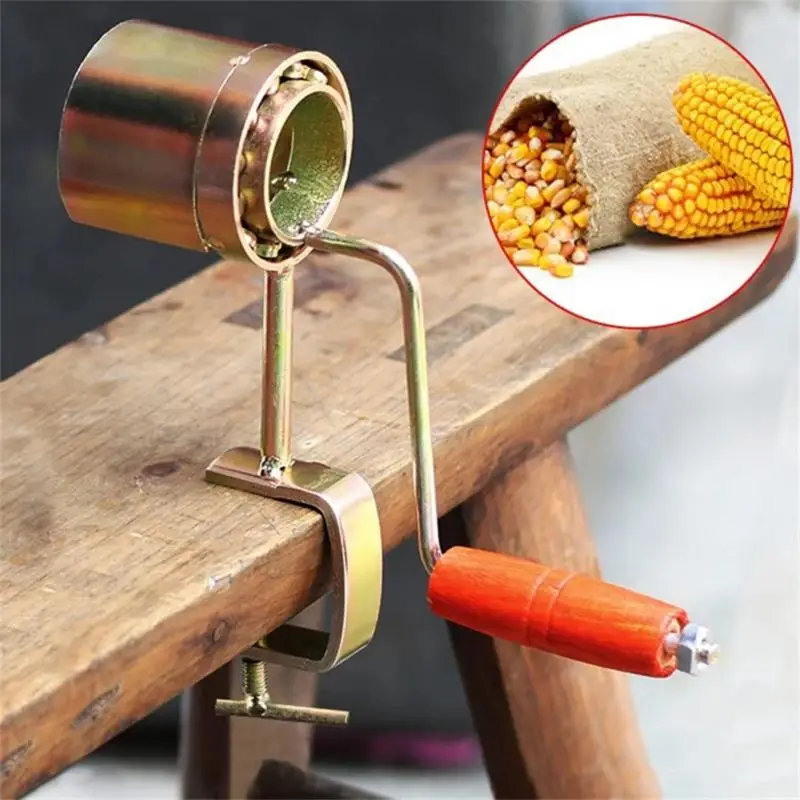 

1Pc Practical Iron Household Hand Dry Corn Peeler Thresher Machine Kitchen Sheller Stripper Gadgets New