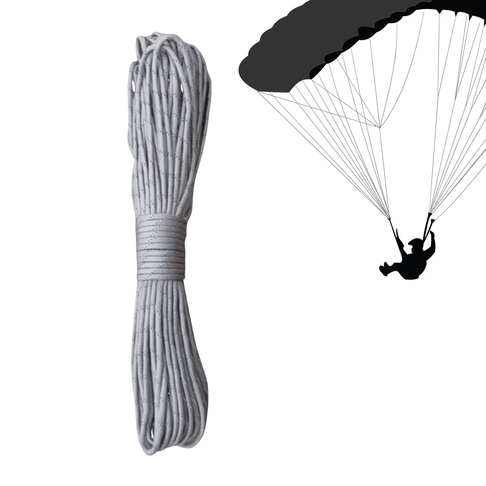 

31M Survival Paracord Outdoor Rescue Bundle Rope Clothesline Tent 100 FT Camping Rope Paracord For Hiking Survival Equipment