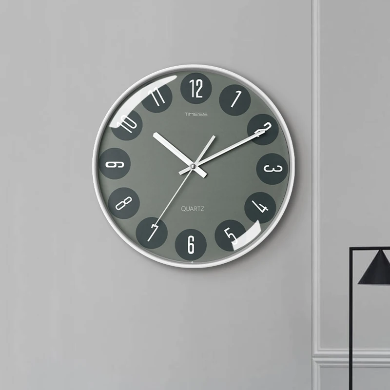 

Silver Giant Wall Clock Unusual Silent Hanging Fashion Creative Big Wall Clock Nordic Bedroom Orologio Da Parete Wall Watch