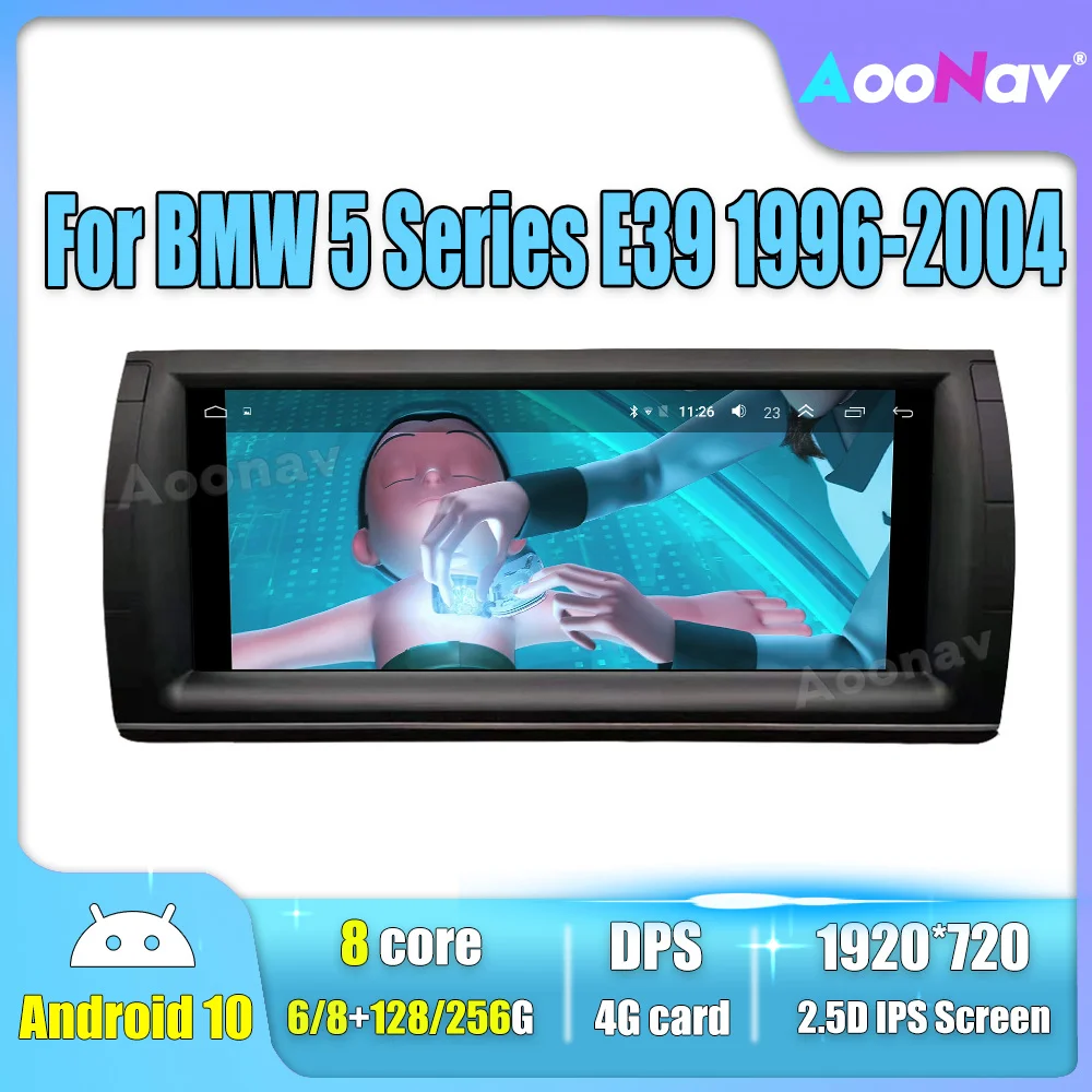 

Автомобильный мультимедийный плеер на Android 10, 128 ГБ для BMW 5 серии X5 E53 E39 1996-2004, GPS-навигация, Авторадио, автомобильный радиопроигрыватель, carplay