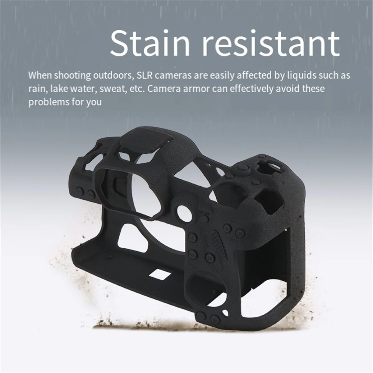 Защитный чехол для камеры силиконовый корпус Защитная рамка Canon EOS R5