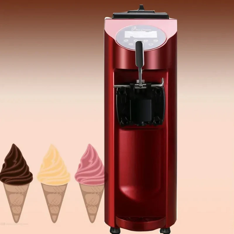

Summer Hot Selling Ice Cream Machine, Commercial Single Head Desktop Water Bar Mini Sweet Cone Sundae Machine