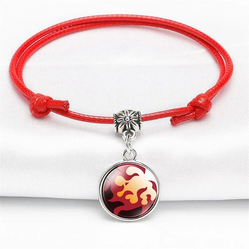 Аниме Demon Slayer Kochou Shinobu Kamado Tanjirou браслет для косплея мультфильм регулируемые