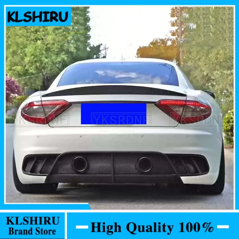 

Nov style Carbon fiber rear trunk spoiler For Maserati Gran Turismo Sport Coupe 2011-2017 year GT / GTS car spoiler wing