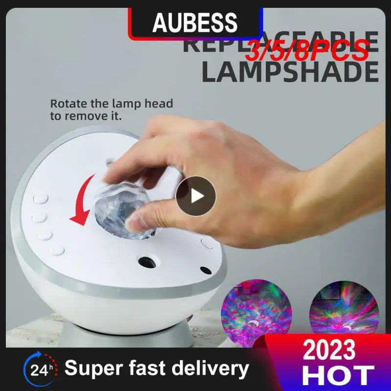 

3/5/8 шт., лампа-проектор «звездное небо»