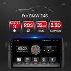 Автомагнитола для BMW E46 1998-2006, M3, Rover 75, Coupe 318320325330, Android 11, видеоплеер, мультимедиа, GPS-навигация, RDS, FM