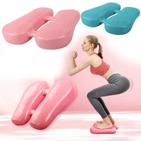Home Inflatable Stepper PVC Massage Dots Wobble Balance Cushion Board Slim Pain Relieve Air Stepper for Sport Fitness Training