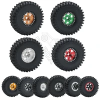 4pcs metal 1 9 inch beadlock wheel rim tires set for 110 rc crawler car axial scx10 ii 90046 traxxas trx 4 vs4 10 grt 86010