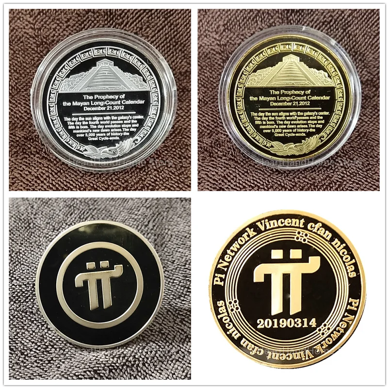 

New Gold Mayan Coin Wow Dog Virtual Non-currency Coins Silver Nice Ethereum XRP BTC Ripple Shiba Pi π Cryptocurrency Bitcoin BIT
