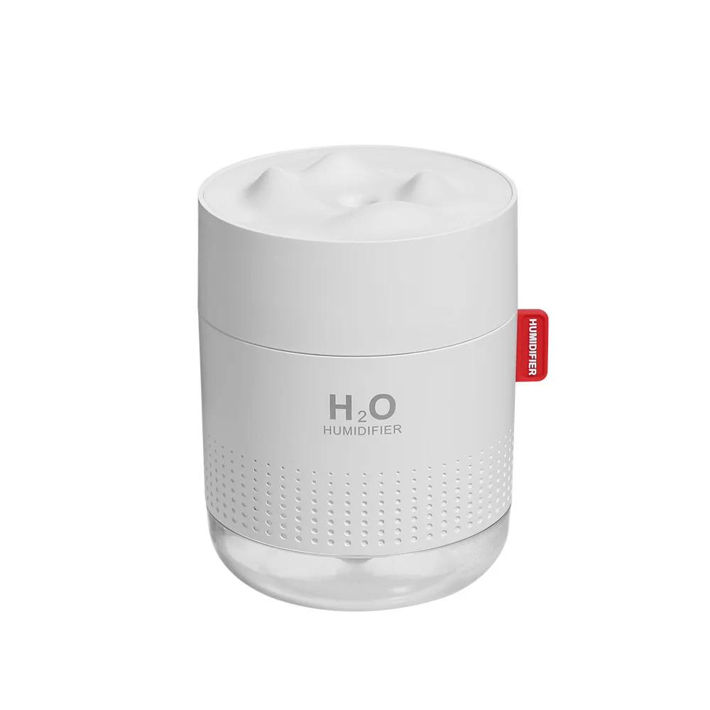 

450ML Air Humidifier Wireless Rechargeable Essential Oil Aroma Diffuser LED Light Mist Maker Aromatherapy Humidificador Bedroom