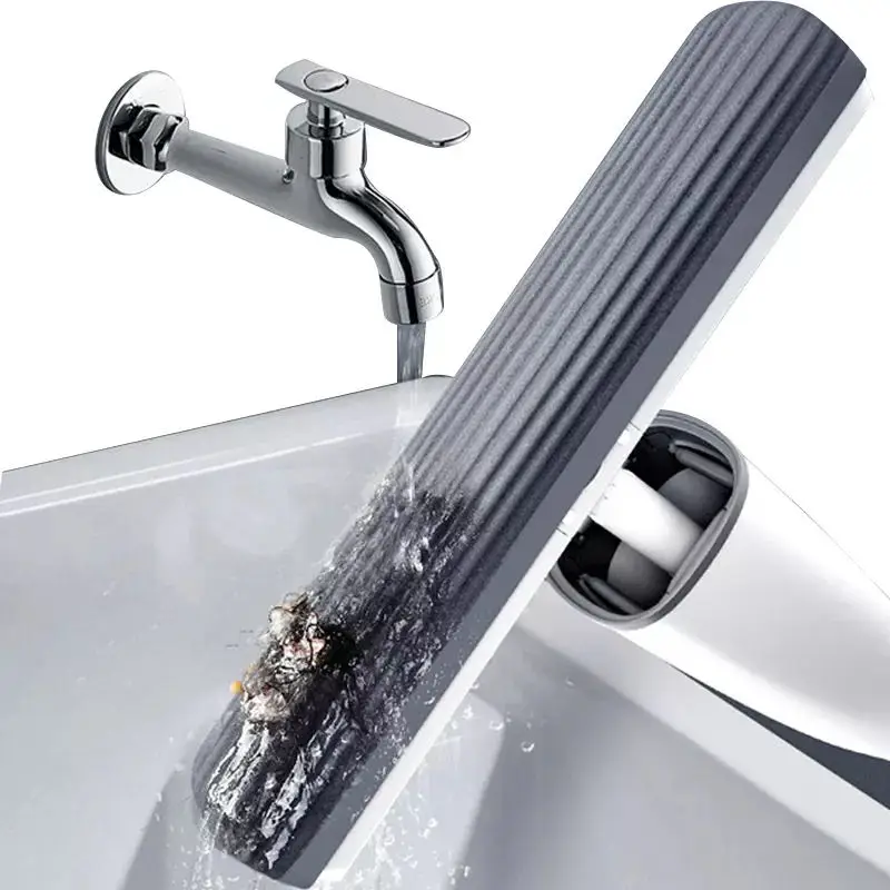 

Сжимаемая швабра с мягкой губкой для дома