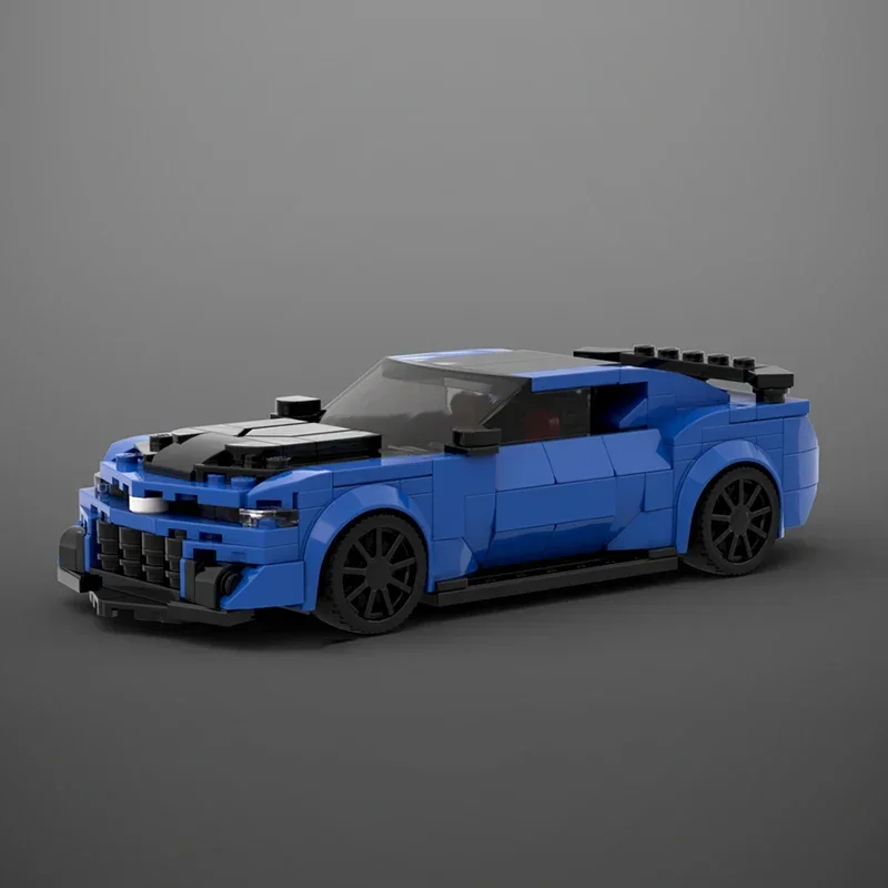 Городской автомобиль Speed Champion Модель MOC Строительные кирпичи ZL1 1LE Спортивный