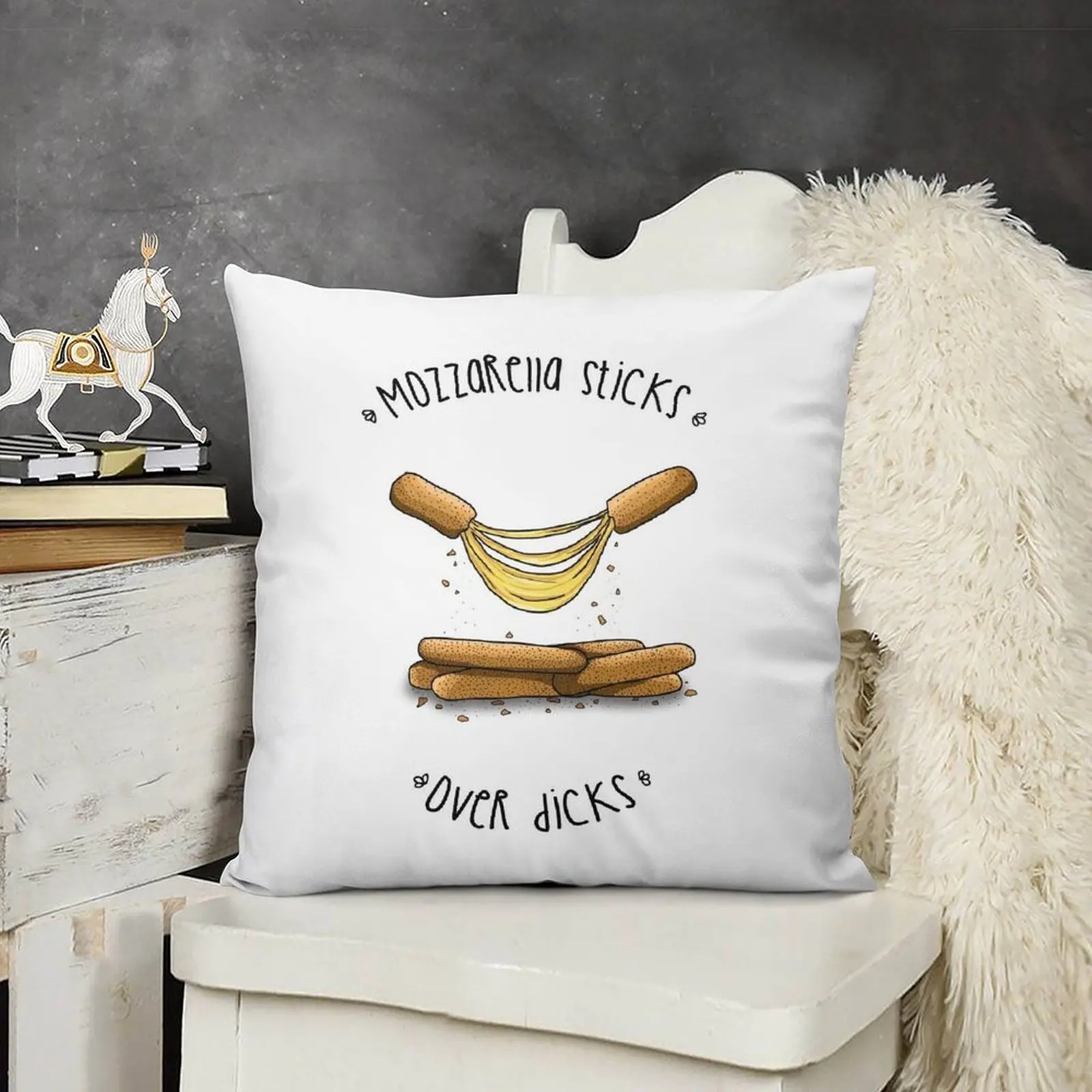 Шикарная диванная подушка Mozzarella декоративные подушки