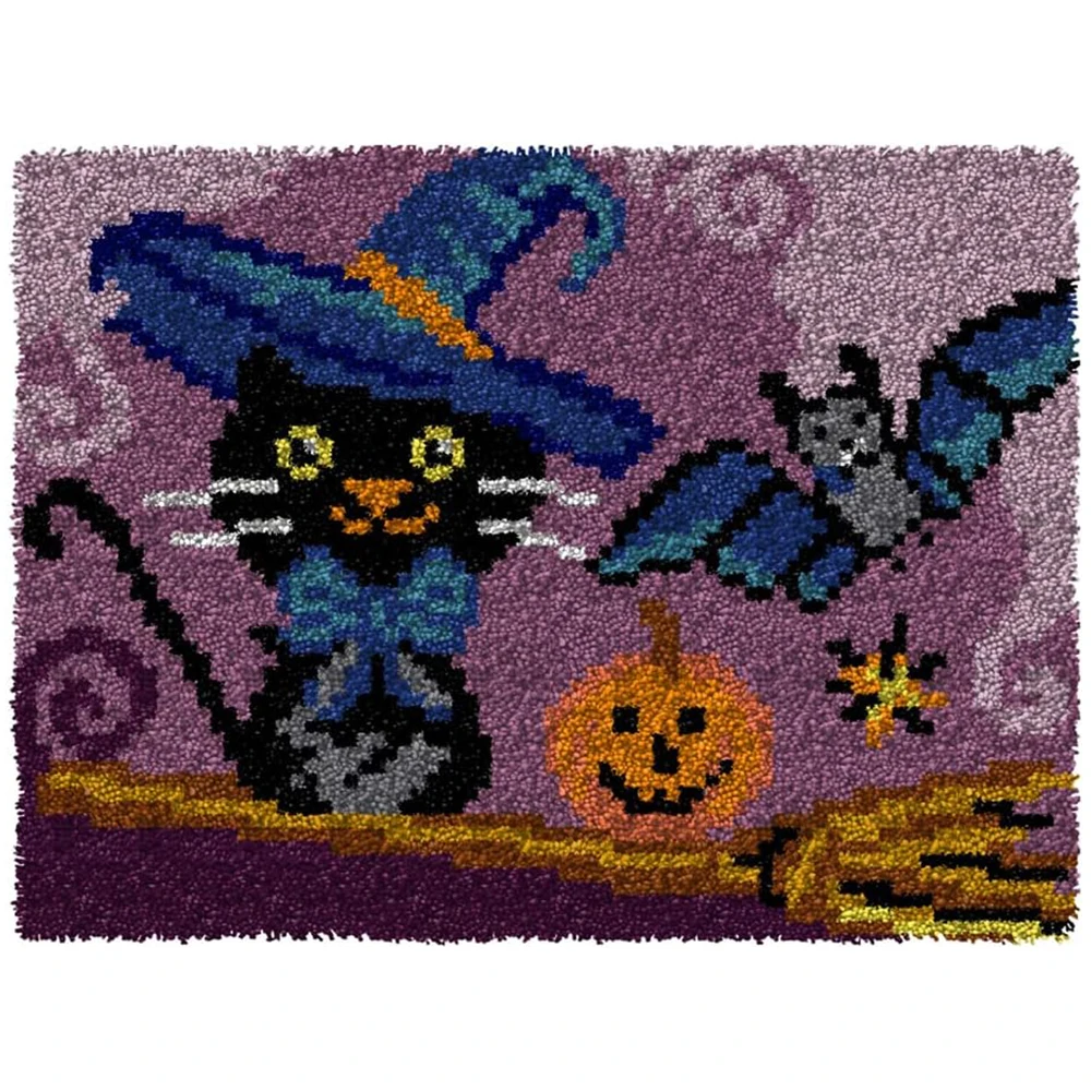 

Cartoon carpet embroidery latch hook rug kits