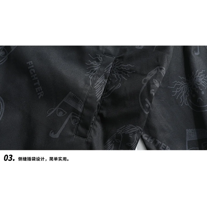 Men Clothing 2022 Autumn and Winter New Style Loose Hooded Cotton-padded Clothes Black Comfortable Temperament Outerwear Female