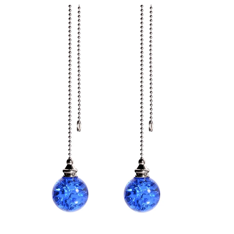 

Ceiling Fan Chain, Decorative Crystal Fan Chain Extension Beaded Ball Fan Chain Extension Ceiling Fan Chain Ornament