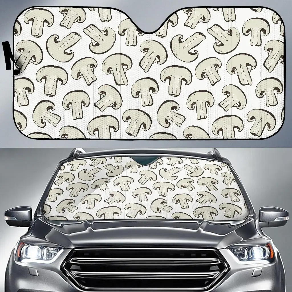 

Print Pattern Mushroom Auto Sun Shade Car Windshield Window Cover Sunshade
