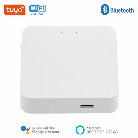 Шлюз Tuya ZigBee 3,0, многорежимный хаб, умный дом, мост, приложение Smart Life, беспроводной пульт дистанционного управления, работает с Alexa Google Home