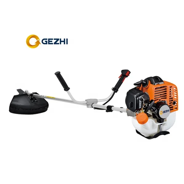 

trimmer grass gasoline cutter lawn mower knee protector blades grass trimmer