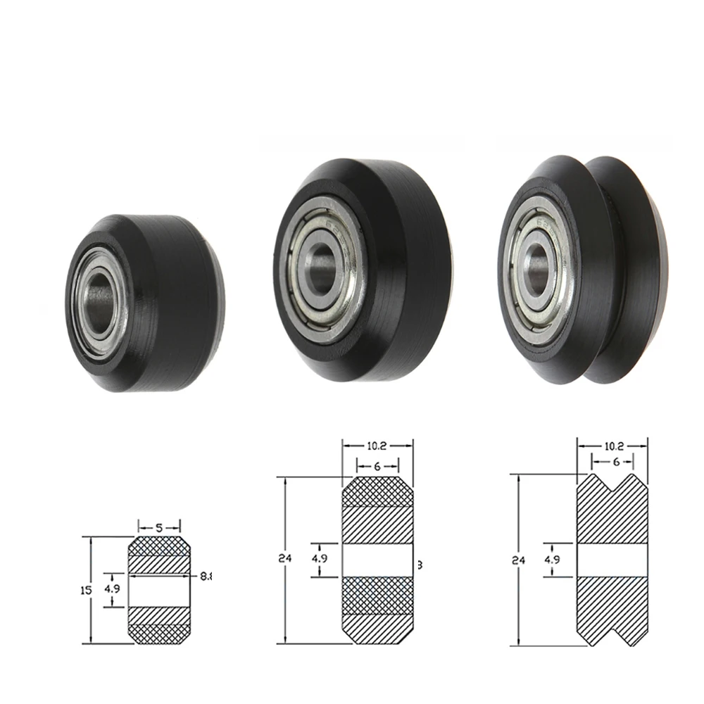 

5 шт., шарики с подшипниками для ЧПУ Ender 3 v2 CR10