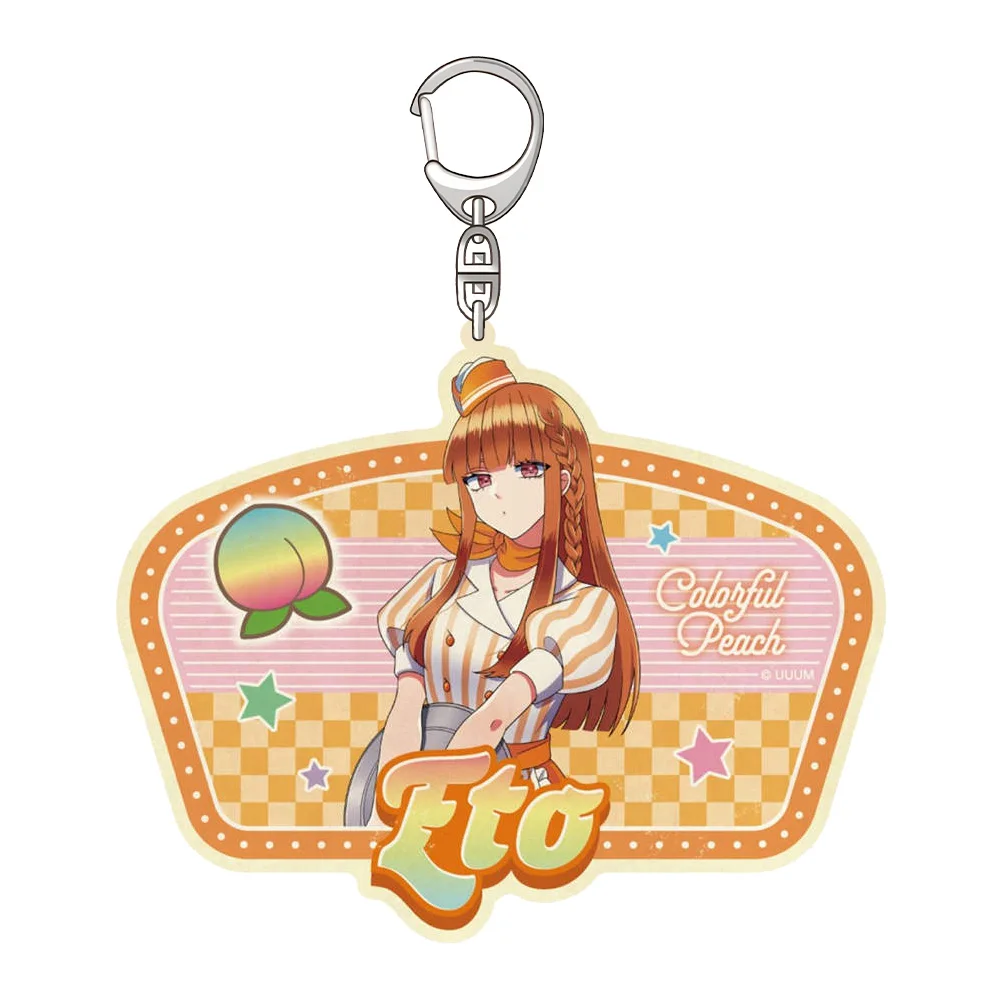 Loen аниме-магазин красочный персиковый Diner Japapa Noa Yuan-kun Tattsun Donuku Naokiri Eto Uri акриловый