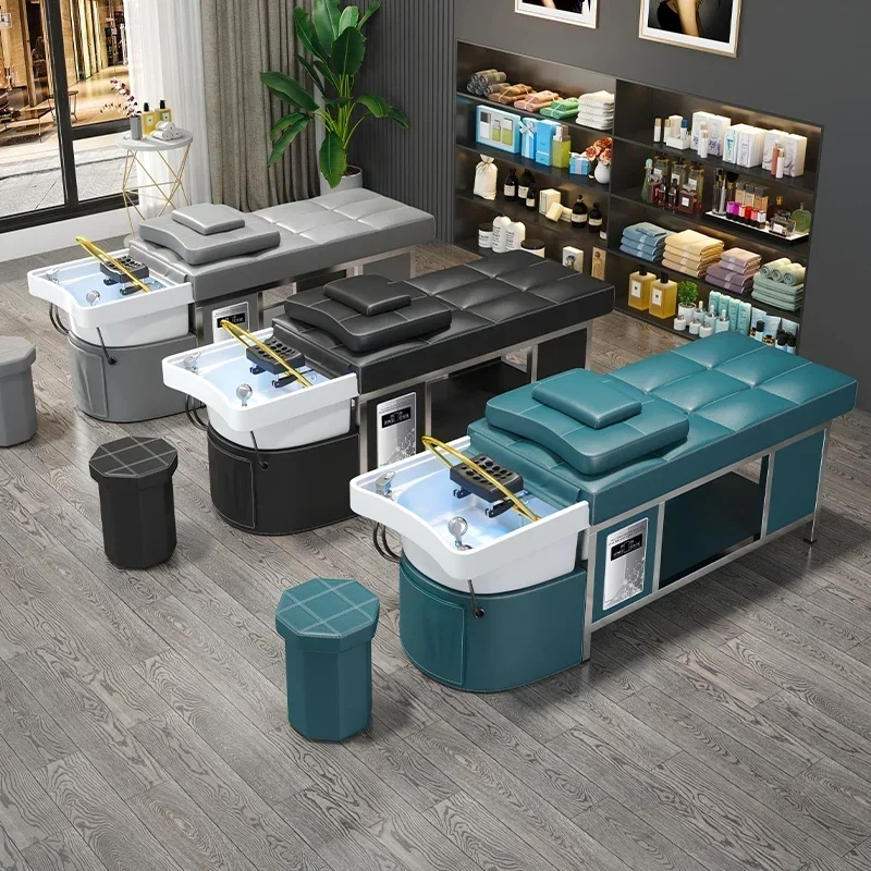 Высококачественная керамическая раковина для парикмахерской кровать шампуня