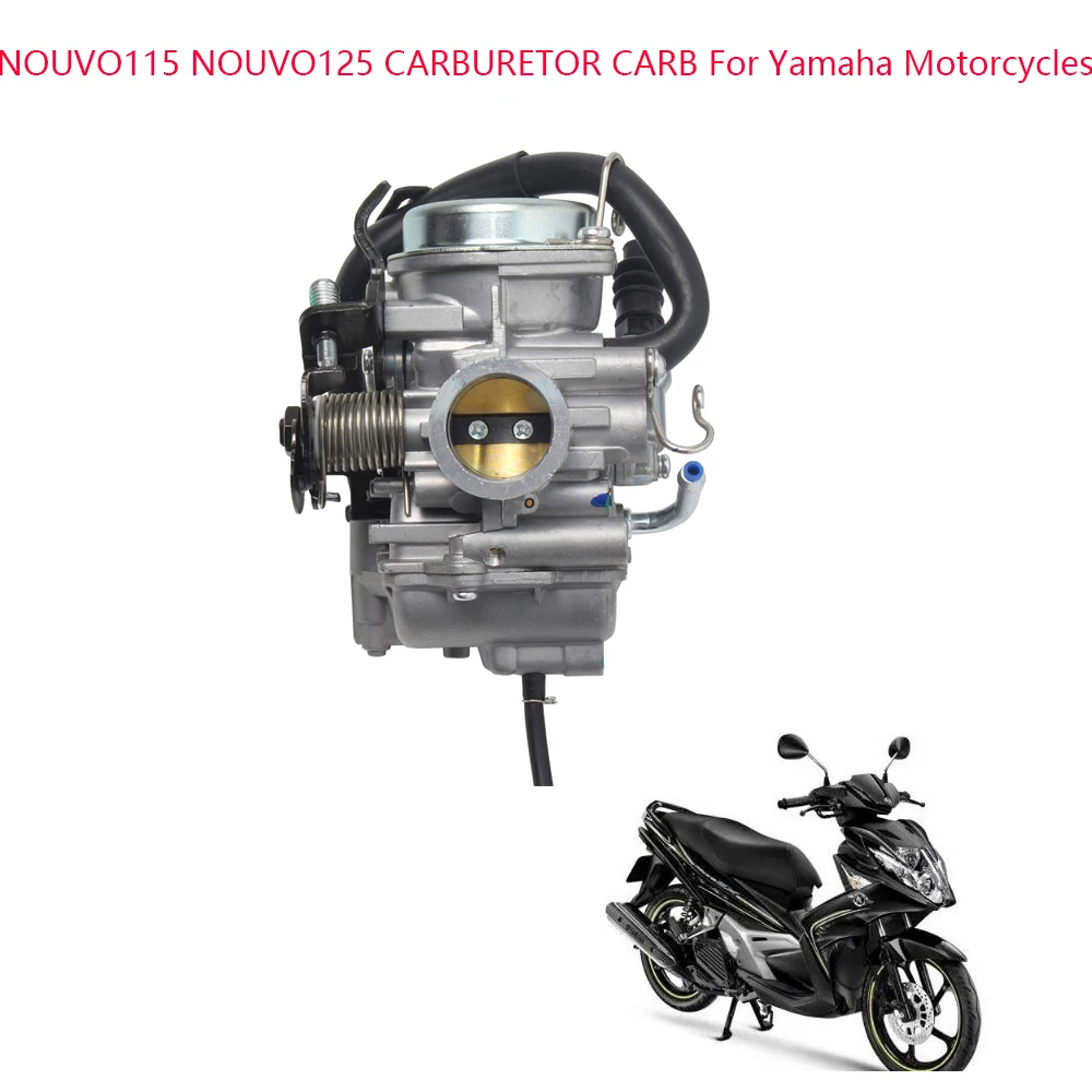 

Motor NOUVO S NOUVOS NOUVO115 NOUVO125 CARBURETOR CARB For Yamaha Motorcycles Air Intake & Fuel Delivery Accessories
