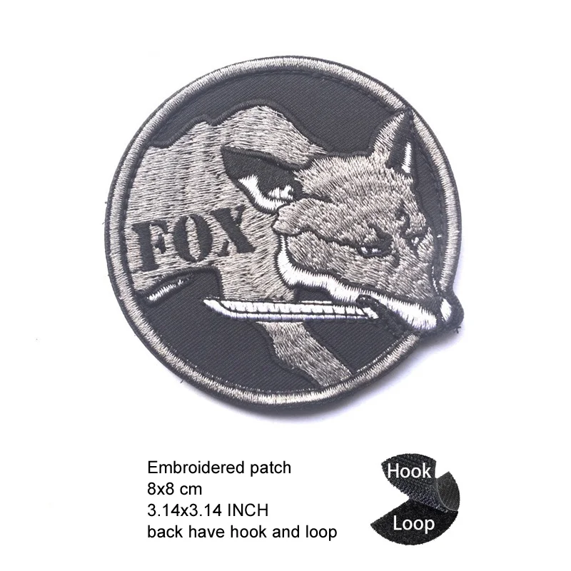 Нашивка Foxhound 3D