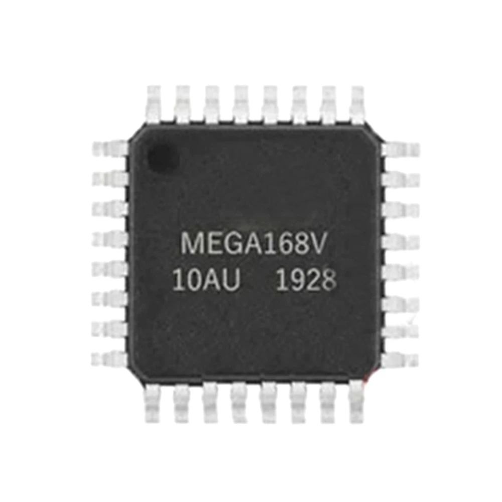 

5Pcs/lot ATMEGA168V ATMEGA168 MCU 8-bit AVR RISC 16KB Flash ATMEGA168V-10AU