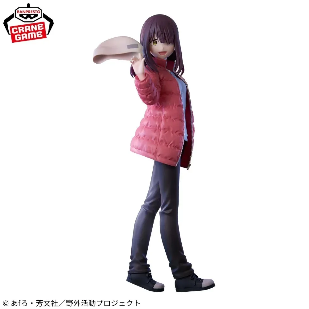 В наличии: Оригинальная коллекционная фигурка Bandai Banpresto Айано Токи из аниме Yurucamp, 3-й сезон, 24 см, модель для коллекции, подарок на день рождения (art.: 3920db210fe76) - 3920db210fe76