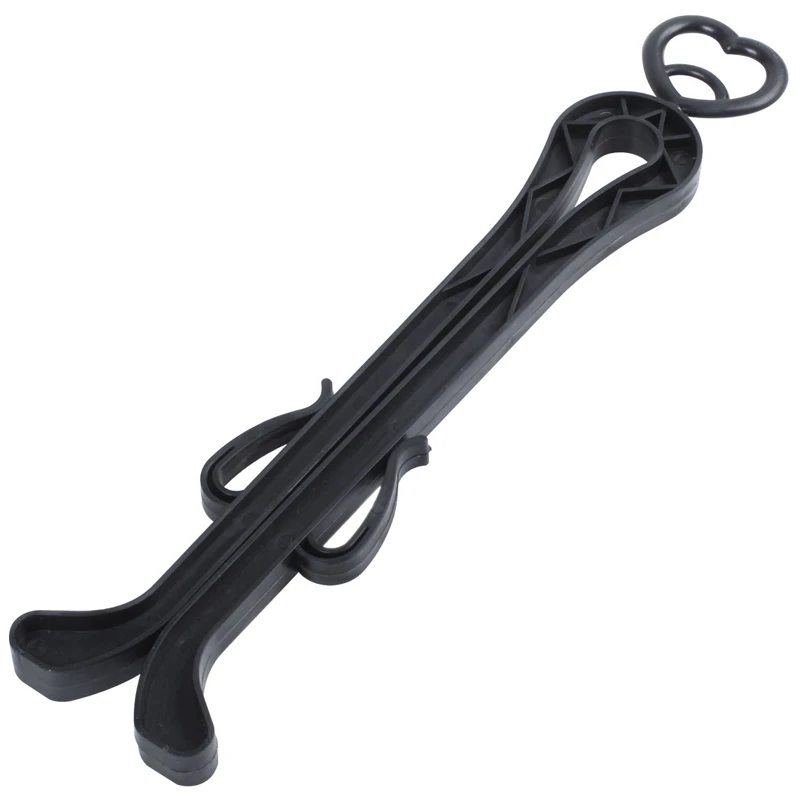 

2X Long Boots Hanger Shaper Supporter Stand Holder Organizer Black
