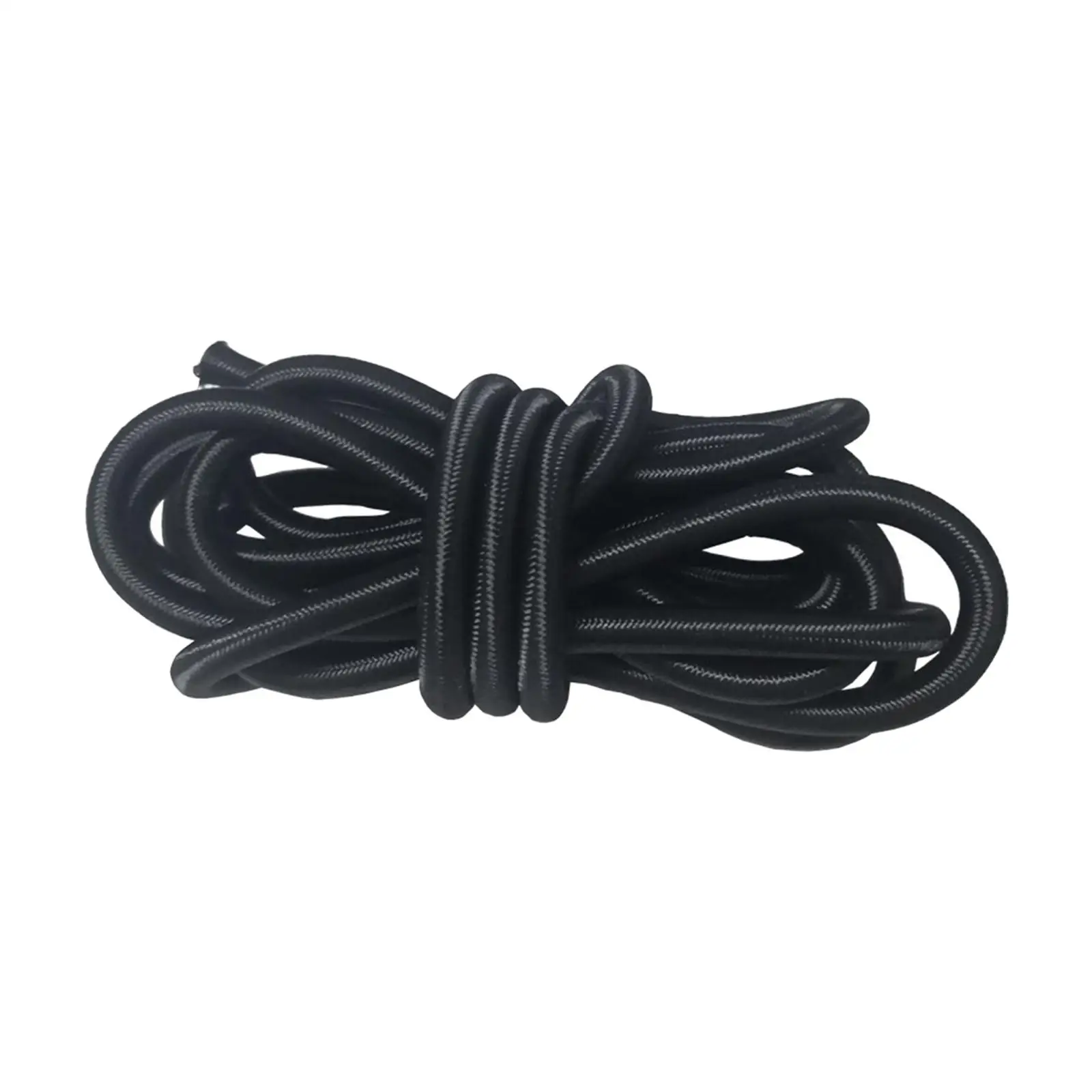 

Kayak Elastic Bungee Cord 8.86ft Heavy Duty Strong Shock Absorbent Elastic Straps for Trailer Strap Crafting Camping Boat Black