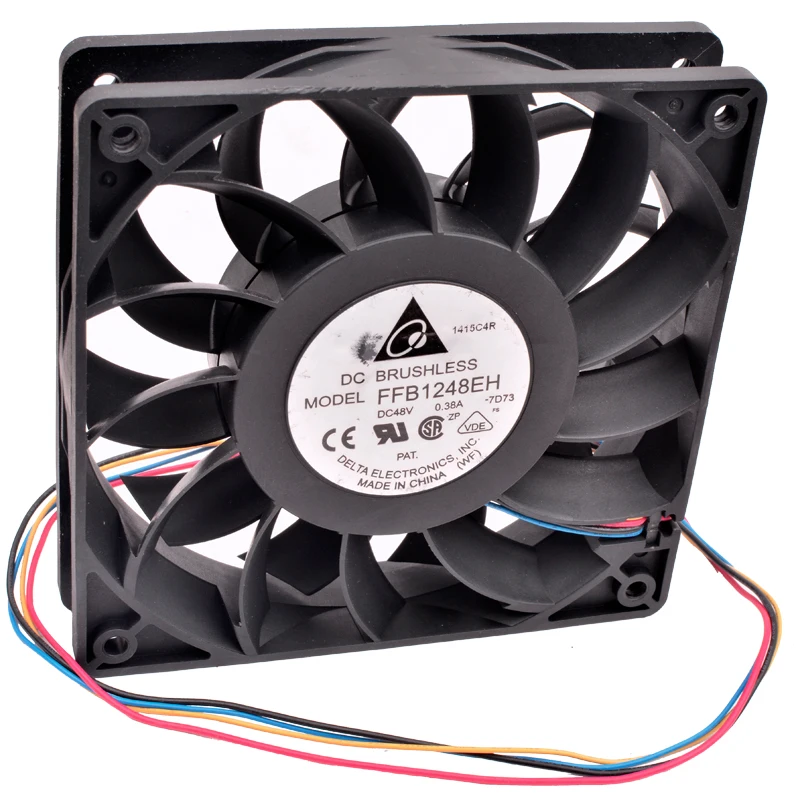 

FFB1248EH 12 см 120 мм 120x120x25 мм 12025 DC48V 0.38A серверный инвертор Охлаждающий вентилятор