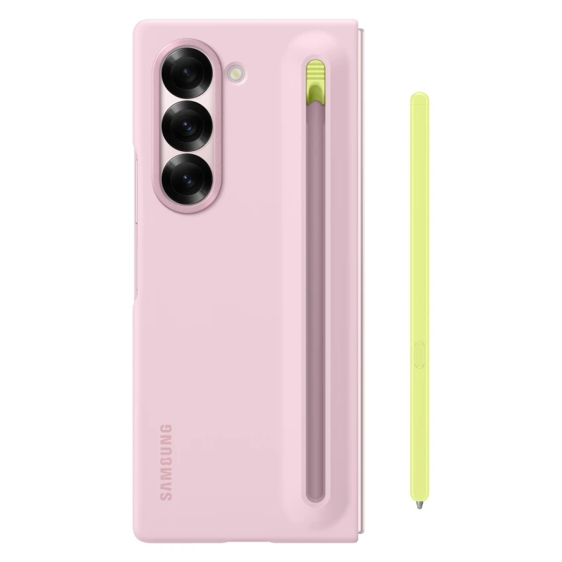 Фото Оригинальный чехол Fold 6, чехол для Samsung Galaxy Z Fold6 S Pen Cover с откидными чехлами Smart Spen 5G №4