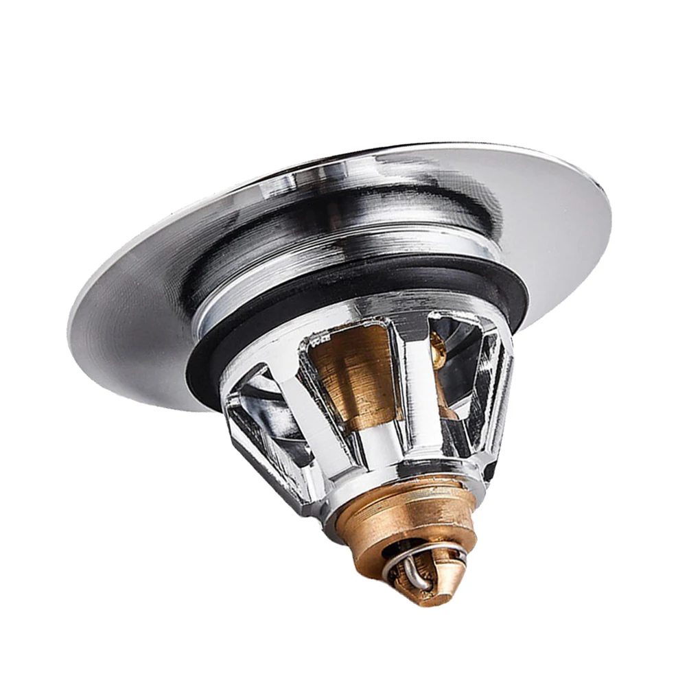 

Sink Bounce Drain Filter Kitchen Bathroom Stainless Steel Wash Sink Bouncing Plug Strainer Replacement Stopper Component