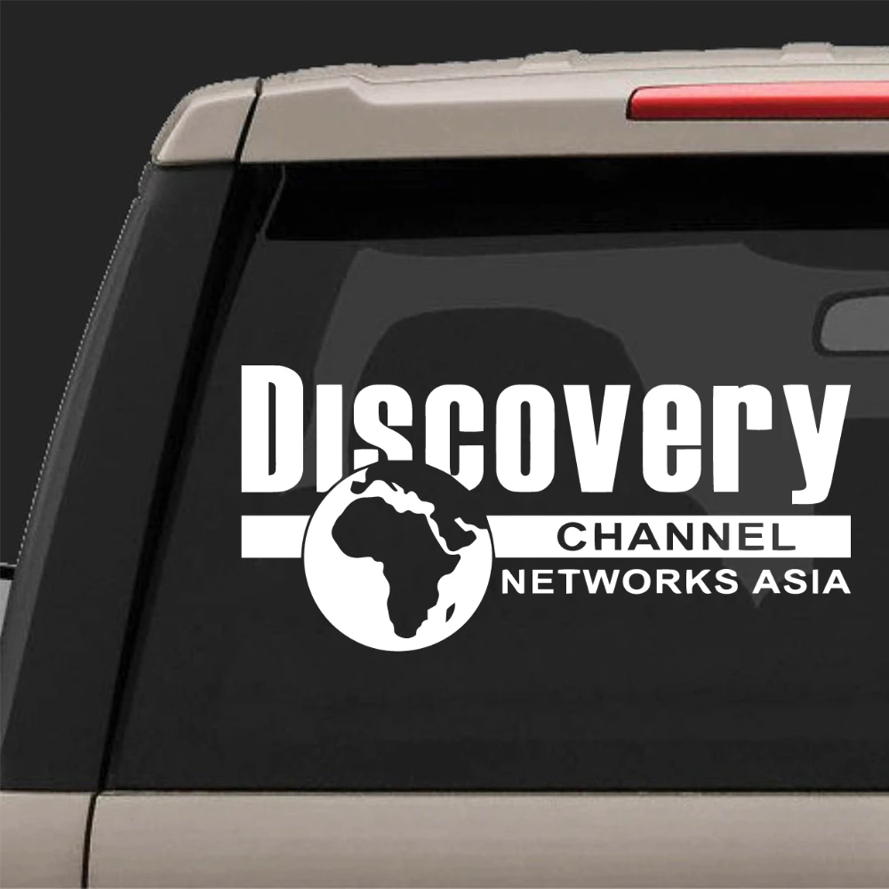 

Discovery Channel Networks Asia Car Stickers Decoration Sticker For Car Body Decal Diy Your Own Personalized Car Window Decals