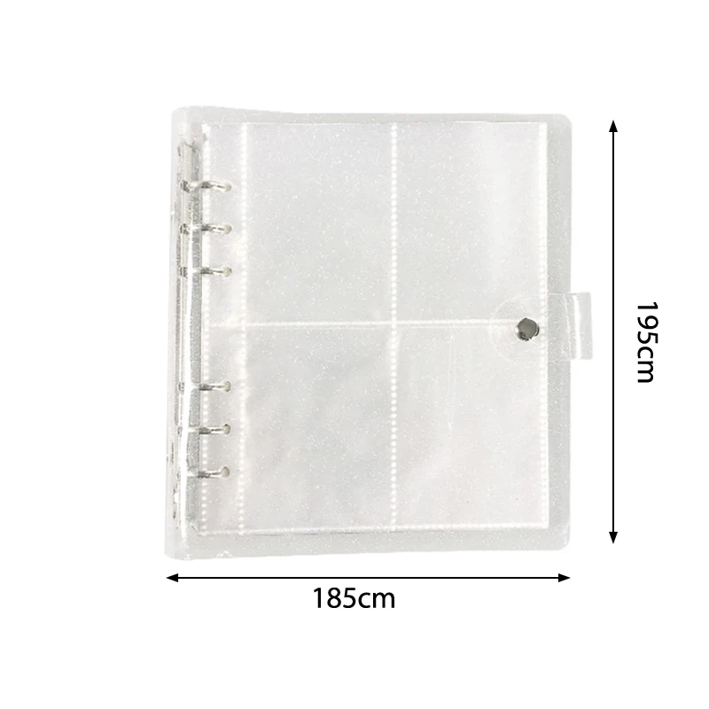 

Transparent PVC Portable Photo Album Color Album Mini Instax & Name Card Album